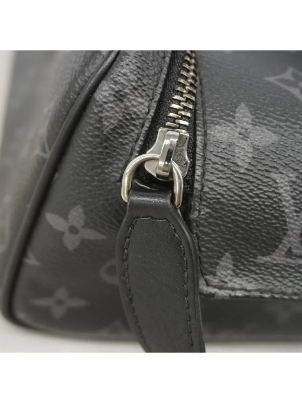 Louis Vuitton Handbag Monogram Eclipse Dopp Kit Black